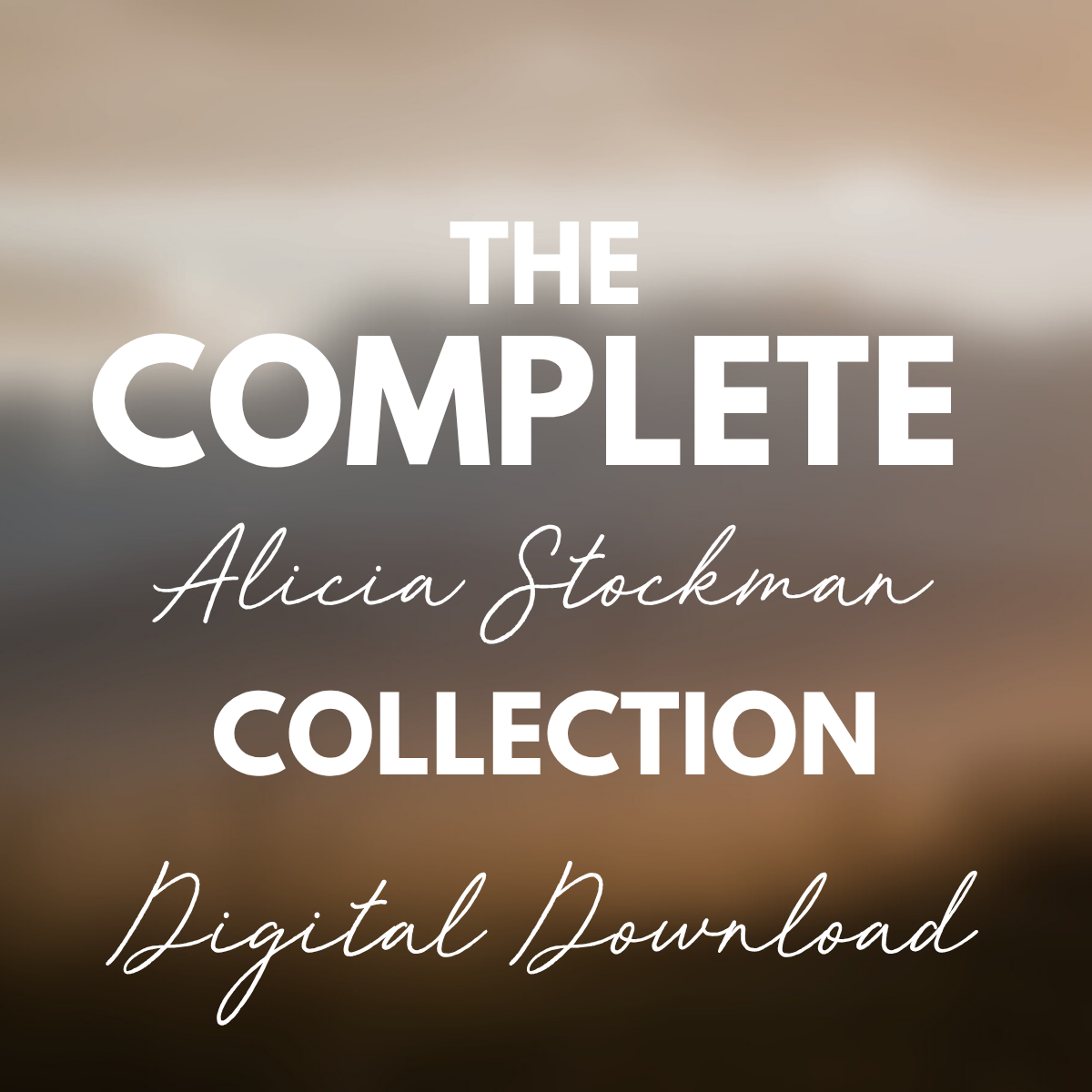 Digital Download - The Complete Alicia Stockman Catalog