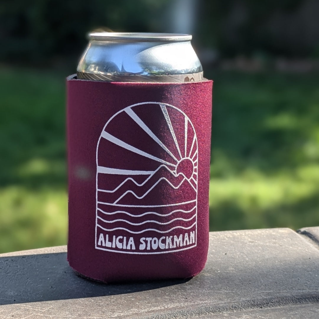 Mountain Sunset Koozie